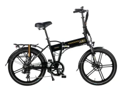 Lacros Trotter T400XL Mattschwarz 13,6Ah Elektrische Faltrad