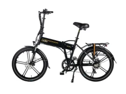 Lacros Trotter T400XL Mattschwarz 13,6Ah Elektrische Faltrad