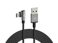 Lampa 2 Meter USB > USB C Kabel - 90 Grad