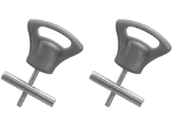 Lampa 6 mm Markisen-Schienenstopper - Set von 2
