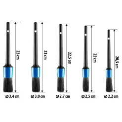 Lampa Innenraum- und Felgenbürsten-Set - 5-teilig