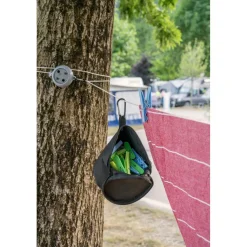 Lampa Wäscheklammertasche mit Karabinerhaken - 3 Liter