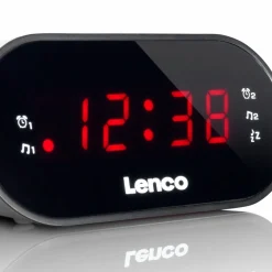 Lenco CR-07 FM-Radiowecker - Black