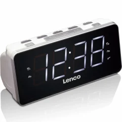 Lenco CR-18 White FM-Radiowecker