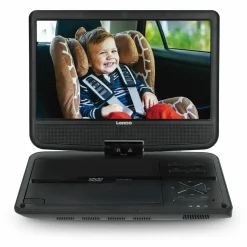 Lenco DVP-1046BK 2x 10-Zoll tragbarer DVD Player