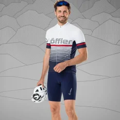Löffler FZ Messenger 23 blaues Herren Radtrikot