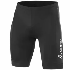 Löffler Hotbond schwarze Herren-Radhose