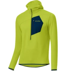 Löffler HZ Aero TechFleece hellgrünes Herren Hoodie