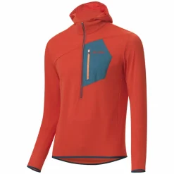Löffler HZ Aero TechFleece orangefarbenen Herren Hoodie