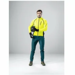 Löffler M Bike Zipp-off San Remo 23 2 WS gelbe Fahrradjacke