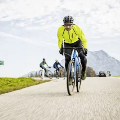 Löffler M Bike Zipp-off San Remo 23 2 WS gelbe Fahrradjacke