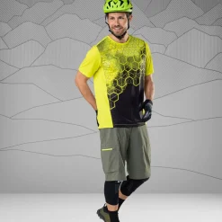Löffler Pyce-G CSL grüne Herren Radhose