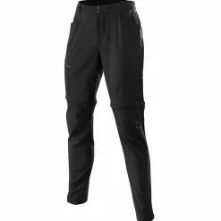 Löffler T-Zip Tapered Active Stretch Light schwarze Herren Outdoorhose