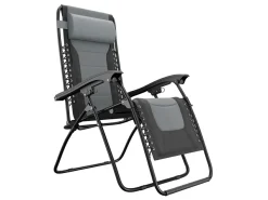 LifeGoods Comfort Relaxstuhl - Black/Grey