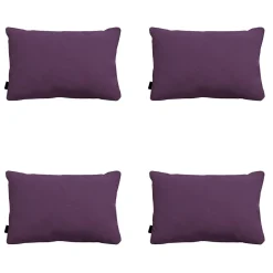Lila Dekokissen Madison Panama - 4er-Set