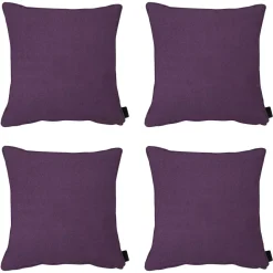 Lila Dekokissen Madison Panama - 4er-Set