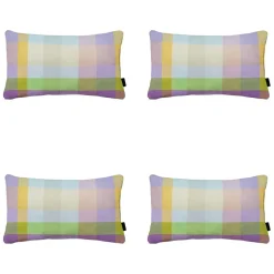 Lila Dekokissen Madison Sya - 4er-Set