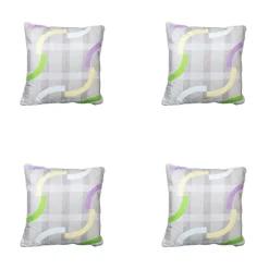 Lila Dekokissen Madison Tess - 4er-Set