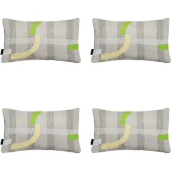 Lila Dekokissen Madison Tess - 4er-Set