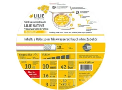 Lilie rote 10 m Trinkwasserschlauch