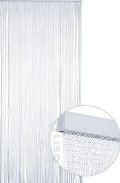 Liso Alaska Kunststoff transparenter Fliegenvorhang - 100×215cm