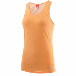 Loeffler Fairdust orange ärmelloses Damen-Radsportshirt