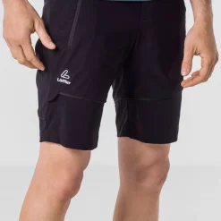 Loeffler Trekking Herren Zip-Off Wanderhose - Black
