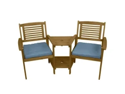 Loveseat Gartenbank mit Kissen