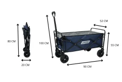 Luvego Faltbarer Wagen - 80 kg