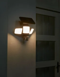 Luxform La Rioja Wandlampe mit Bewegungsmelder