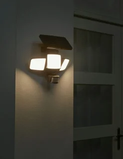 Luxform La Rioja Wandlampe mit Bewegungsmelder