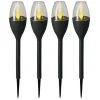 Luxform Set von 4 Jive Mini Torch Solar-Lampen