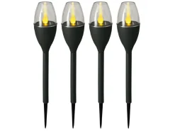 Luxform Set von 4 Jive Mini Torch Solar-Lampen