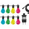 Luxform 24V Ausziehbares Partylicht mit 10 Lampen