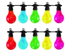 Luxform 24V Ausziehbares Partylicht mit 10 Lampen