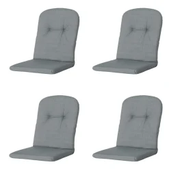 Madison Basic Schalensitzkissen - 4er-Set