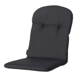 Madison Basic schwarzes Schalensitzkissen - 4er-Set