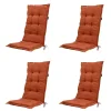 Madison Basic terra Gartenstuhlkissen - 4er Set