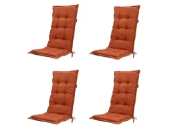 Madison Basic terra Gartenstuhlkissen - 4er Set