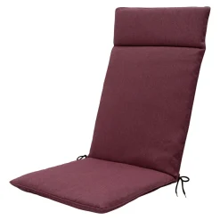 Madison Bordeaux Canvas Eco+ Gartenstuhlkissen - 4er-Set