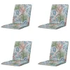 Madison Cala natur Stapelbare Stuhlkissen - 4er-Set