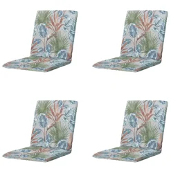 Madison Cala natur Stapelbare Stuhlkissen - 4er-Set