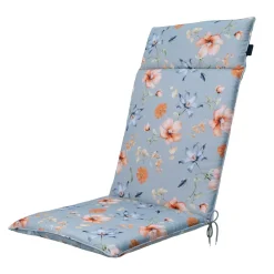 Madison Florina blaue Gartenstuhlkissen - 4er-Set