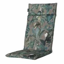 Madison Floris Grey 120x50 Kissen mit hoher Rückenlehne