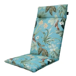Madison Grasse Aqua Gartenstuhlkissen - 4er-Set