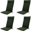 Madison Green Canvas Eco+ Gartenstuhlkissen - 4er-Set