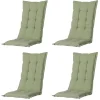 Madison Panama Salbei Gartenstuhlkissen - 4er-Set