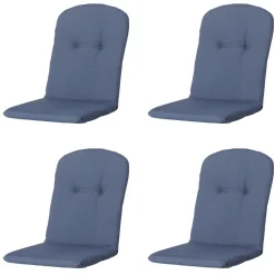 Madison Panama Saphirblaues Schalensitzkissen - 4er-Set