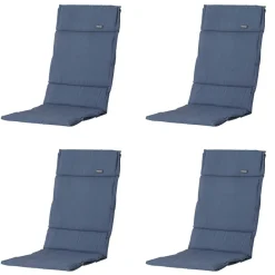 Madison Panama Saphirblau Gartenkissen - 4er-Set