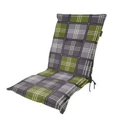Madison Patchy Olive Gartenstuhlkissen - 4er-Set